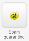 The Spam quarantine app icon.